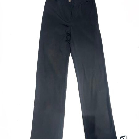 Ann Demeulemeester light wool lace-up trousers