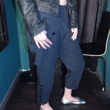 00s Jean Paul Gaultier Multi-Pocket Cropped Pants