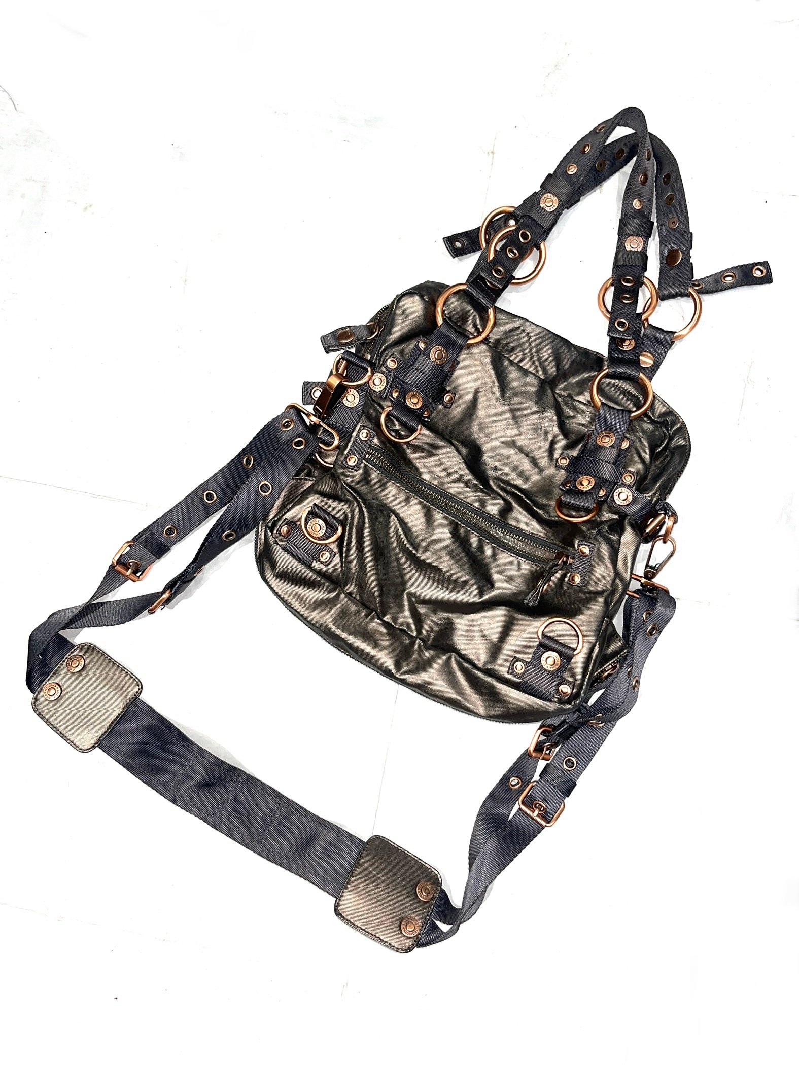 GEORGE GINA & LUCY c. 2009 “ROSY ROCKET” METALLIC UTILITY BAG - Image 3