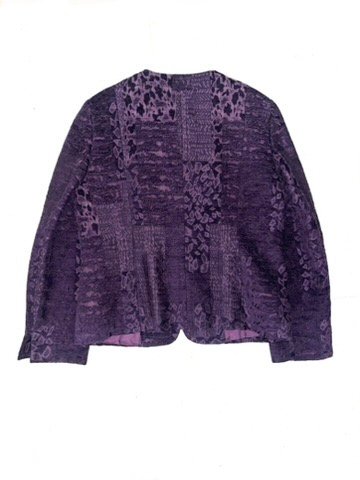90s Per Te by Krizia wool-silk jacquard jacket