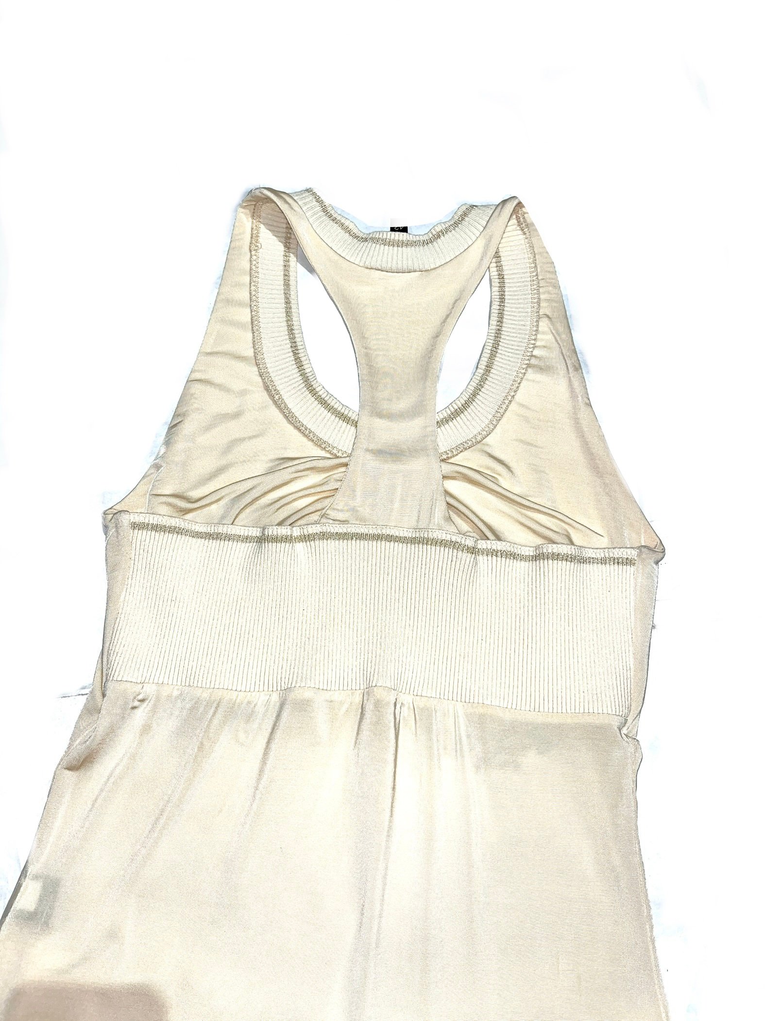 Early 00s Just Cavalli Monogram Racerback Tank - Image 6