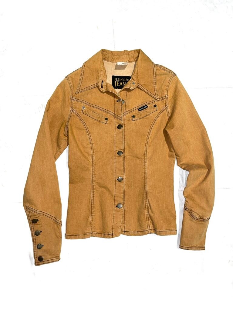 00s Plein Sud Jeans Western Fitted Jacket